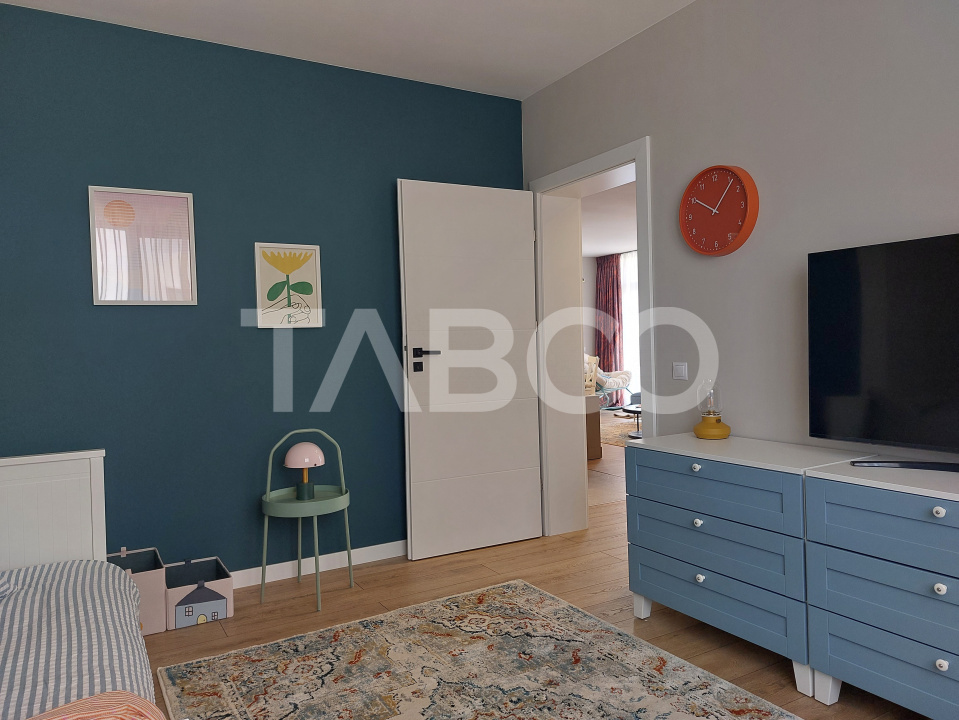 Apartament modern de inchiriat 3 camere 2 bai 2 balcoane loc parcare