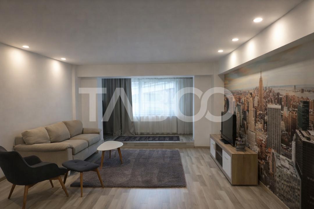 Apartament modern de inchiriat 3 camere etaj 1 Centru - Constitutiei in Sibiu - Abatorului