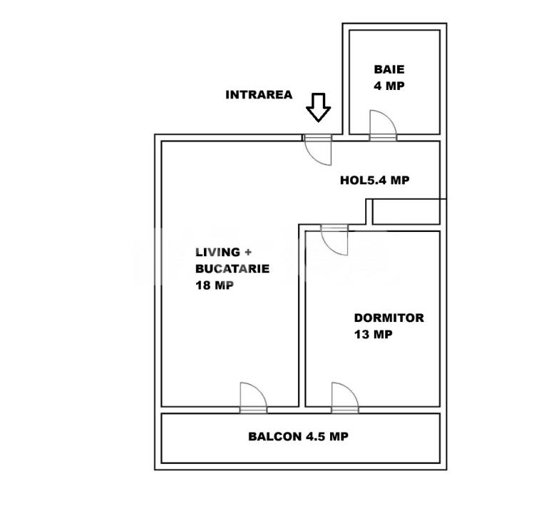 Apartament modern de vanzare 2 camere balcon lift dressing D.Stanca