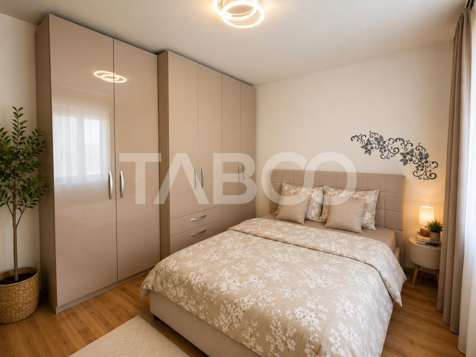 Apartament modern de vanzare 3 camere balcon etaj 2 Turnisor Frunzei