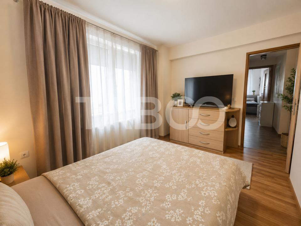 Apartament modern de vanzare 3 camere balcon etaj 2 Turnisor Frunzei