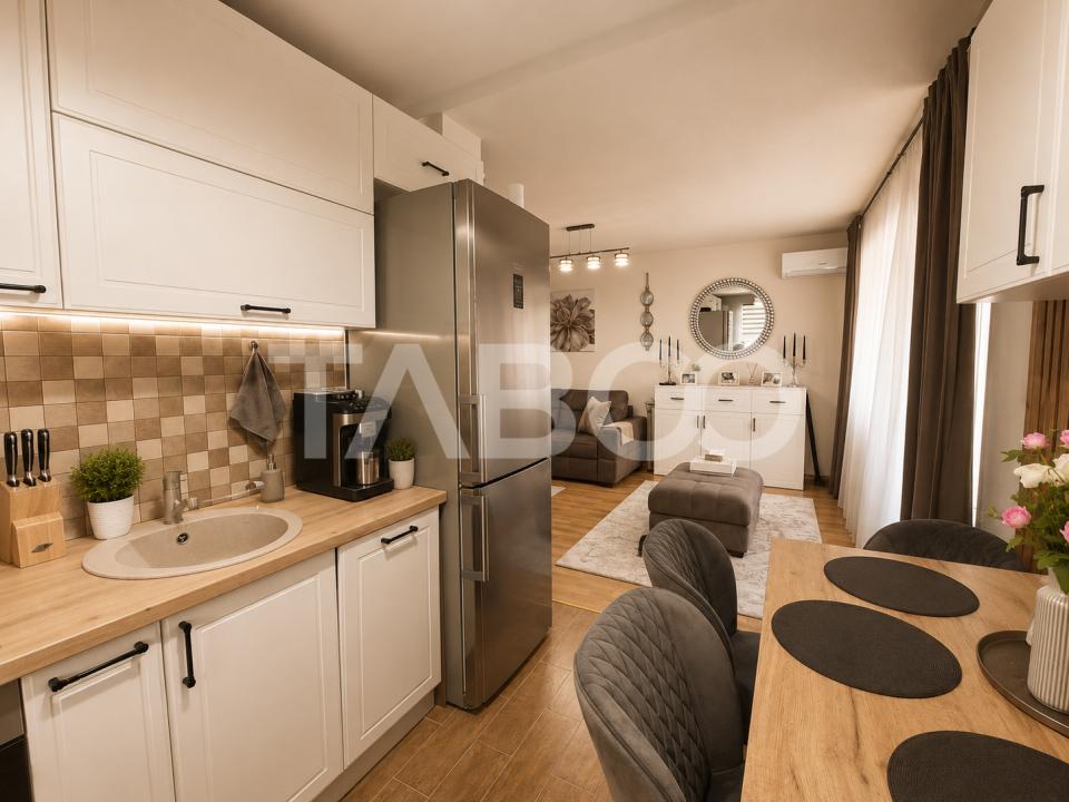 Apartament modern de vanzare 3 camere balcon etaj 2 Turnisor Frunzei