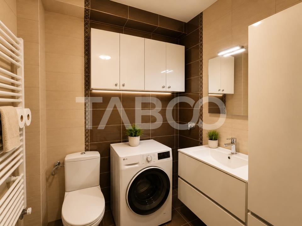 Apartament modern de vanzare 3 camere balcon etaj 2 Turnisor Frunzei