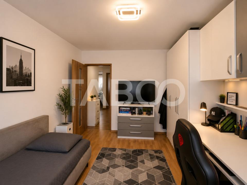 Apartament modern de vanzare 3 camere balcon etaj 2 Turnisor Frunzei