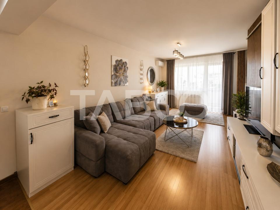 Apartament modern de vanzare 3 camere balcon etaj 2 Turnisor Frunzei