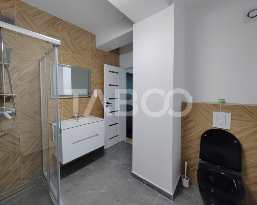 Apartament modern decomandat 3 camere 63 mpu 2 locuri parcare Sibiu
