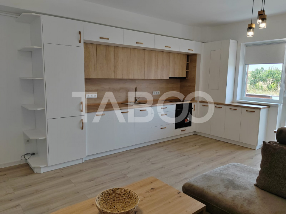 Apartament modern decomandat 3 camere 63 mpu 2 locuri parcare Sibiu