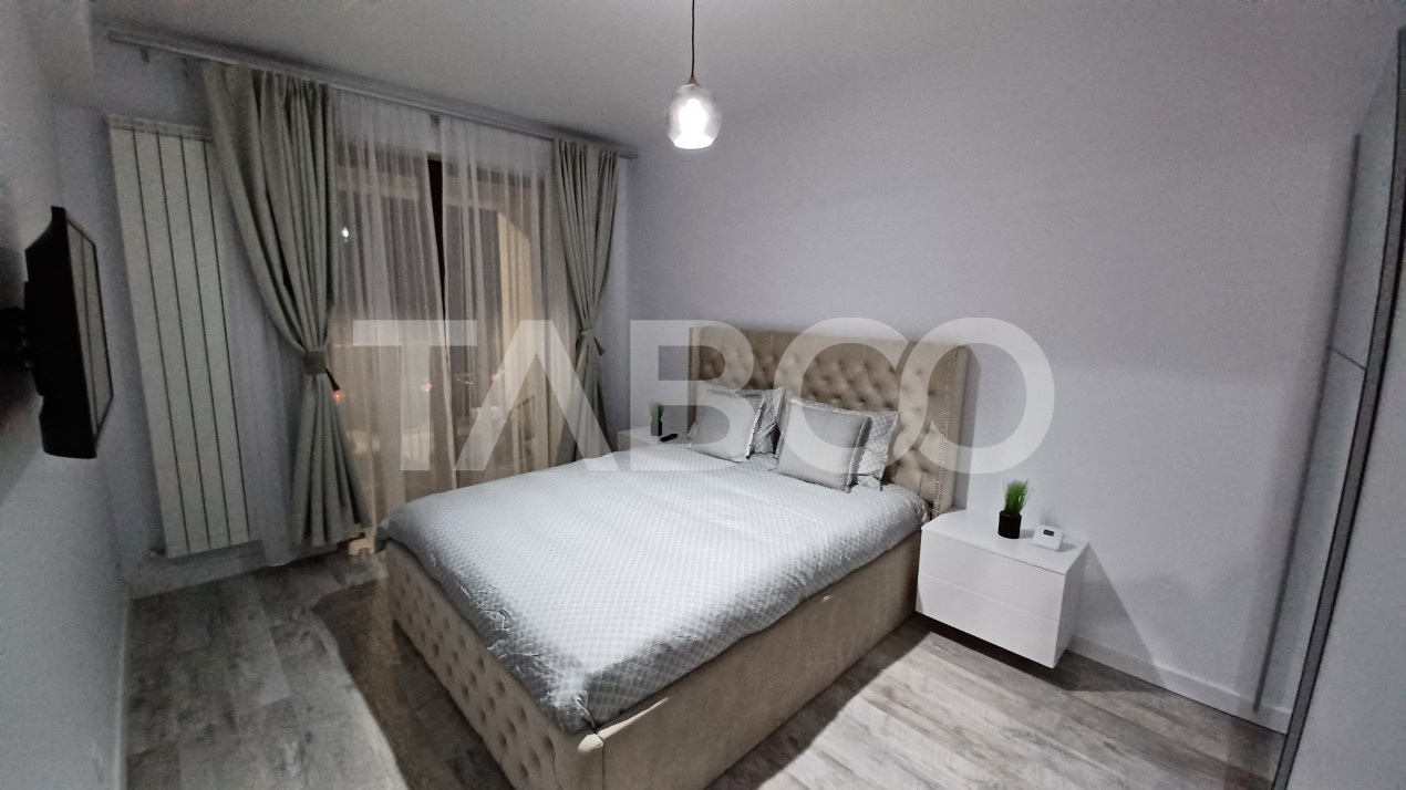 Apartament modern mobilat si utilat etaj intermediar bloc cu lift