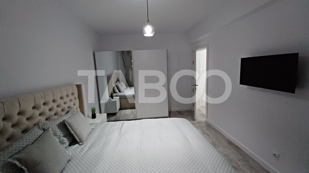 Apartament modern mobilat si utilat etaj intermediar bloc cu lift