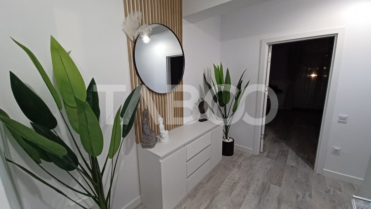 Apartament modern mobilat si utilat etaj intermediar bloc cu lift in Sibiu - Doamna Stanca