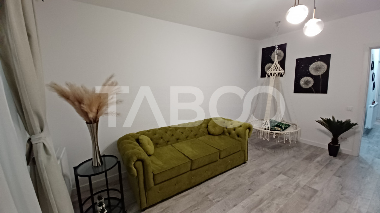 Apartament modern mobilat si utilat etaj intermediar bloc cu lift