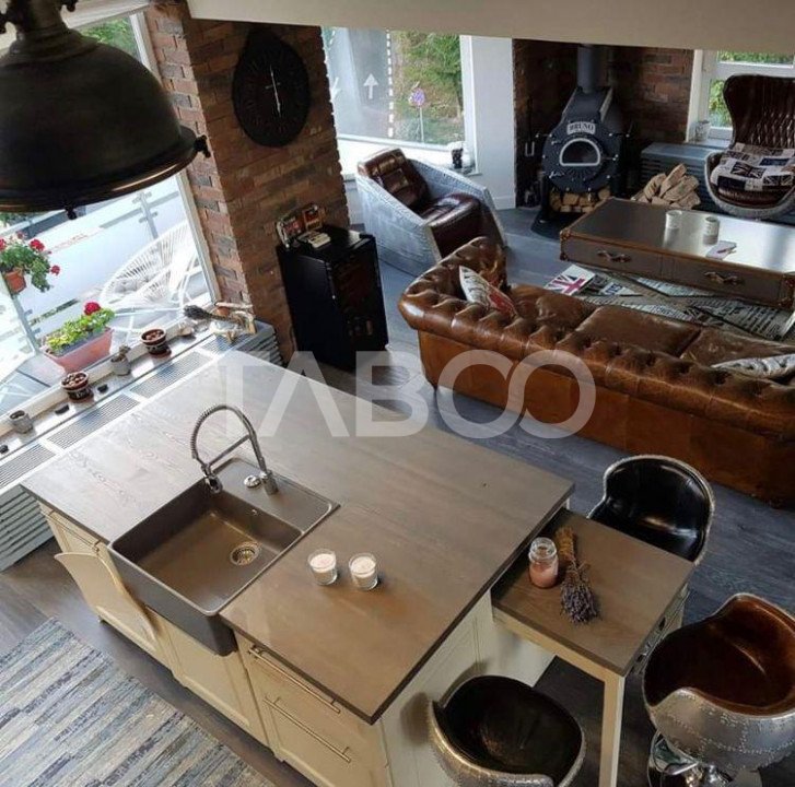 Apartament modernist 3 camere 2 bai etaj 2 Padurea Dumbrava din Sibiu