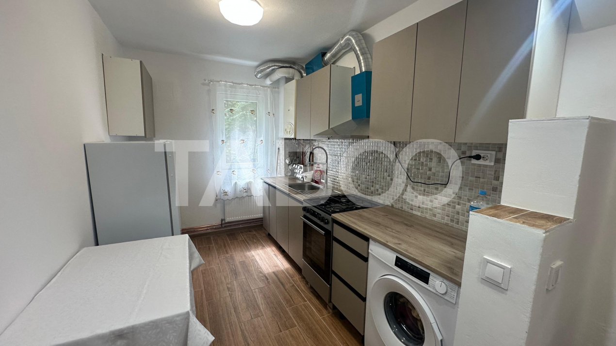 Apartament nou 2 camere de inchiriat zona accesibila Rahovei Sibiu