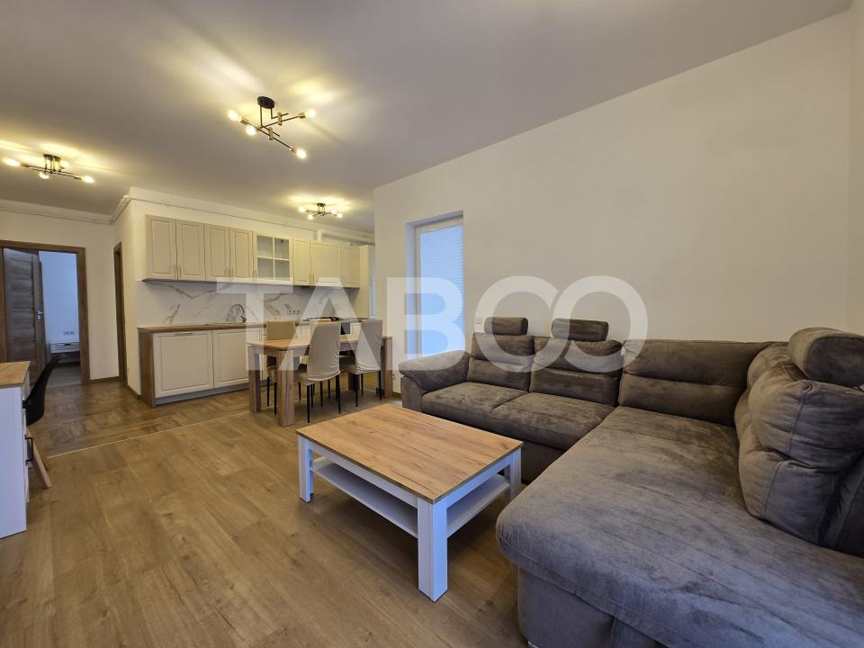 Apartament nou 3 camere de inchiriat 70mp zona Turnisor Sibiu