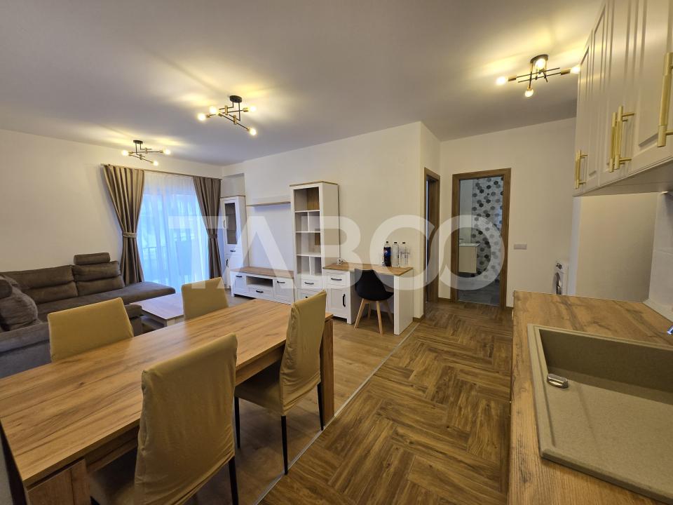 Apartament nou 3 camere de inchiriat 70mp zona Turnisor Sibiu