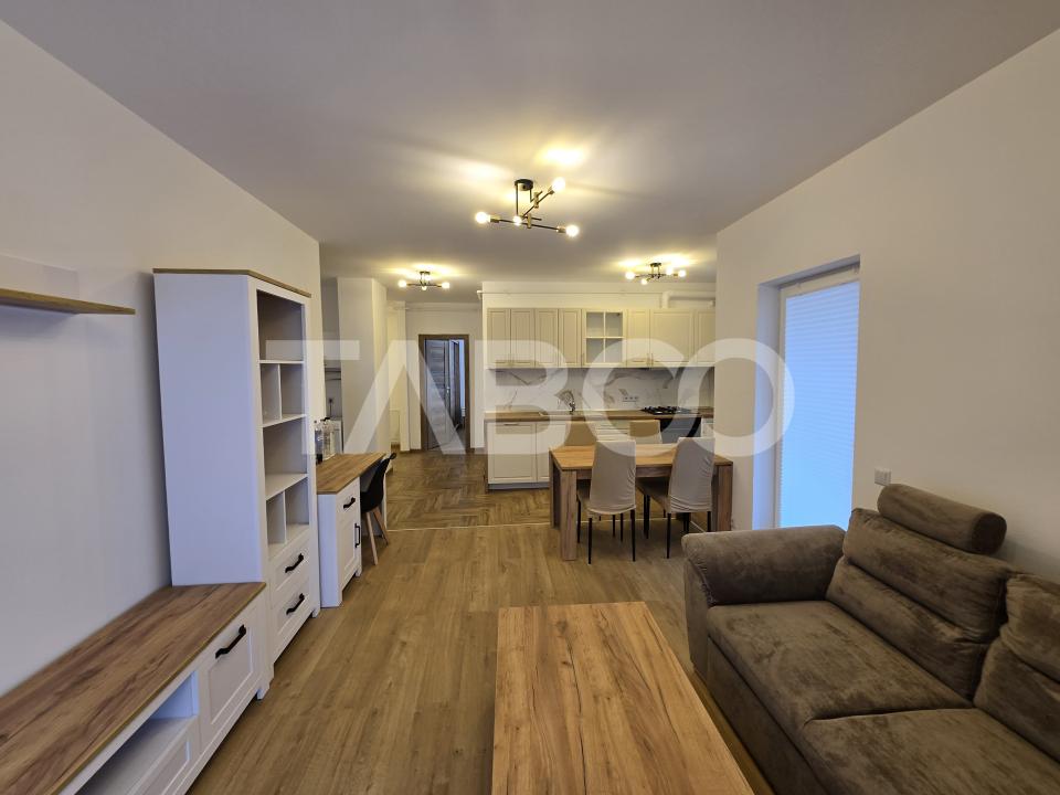 Apartament nou 3 camere de inchiriat 70mp zona Turnisor Sibiu