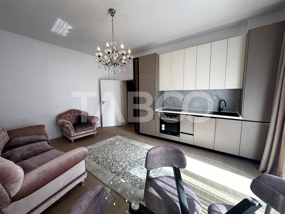 Apartament premium decomandat 3 camere 60 mpu balcon Sibiu Rahovei