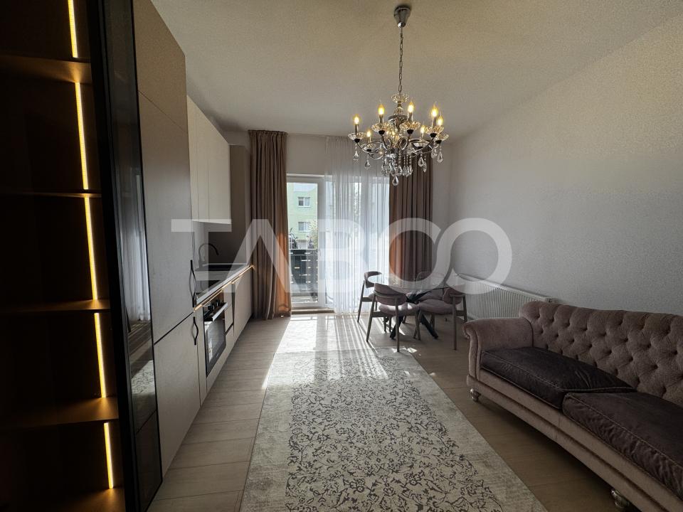 Apartament premium decomandat 3 camere 60 mpu balcon Sibiu Rahovei