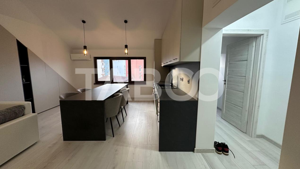 Apartament prima inchiriere  3 camere 72 mpu zona Strand Sibiu