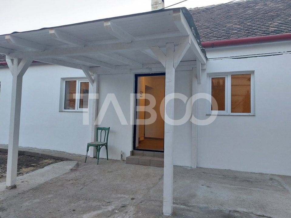 Apartament renovat 2 camere 40 mp 130 mp gradina Cisnadie