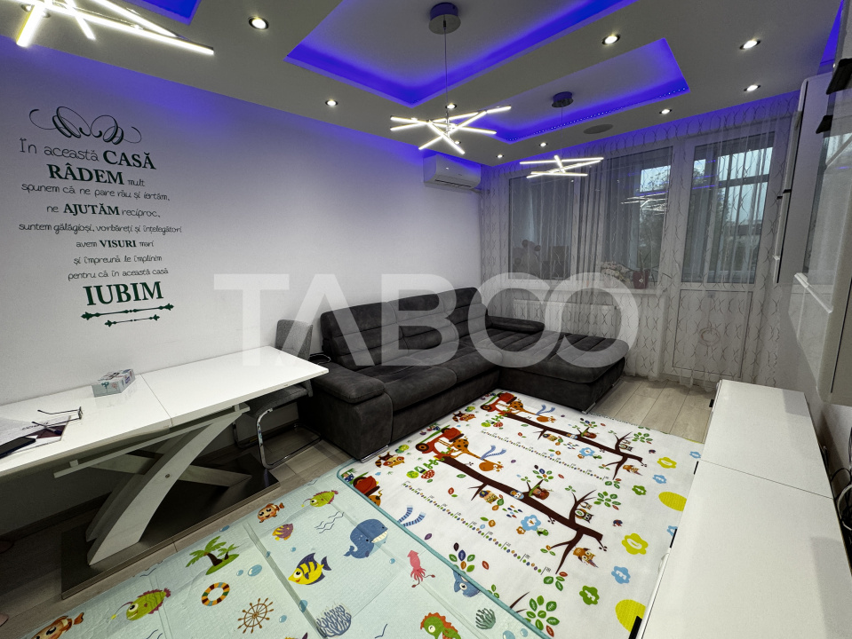 Apartament renovat complet 3 camere 2 bai 73 mpu etaj 3 Mihai Viteazul