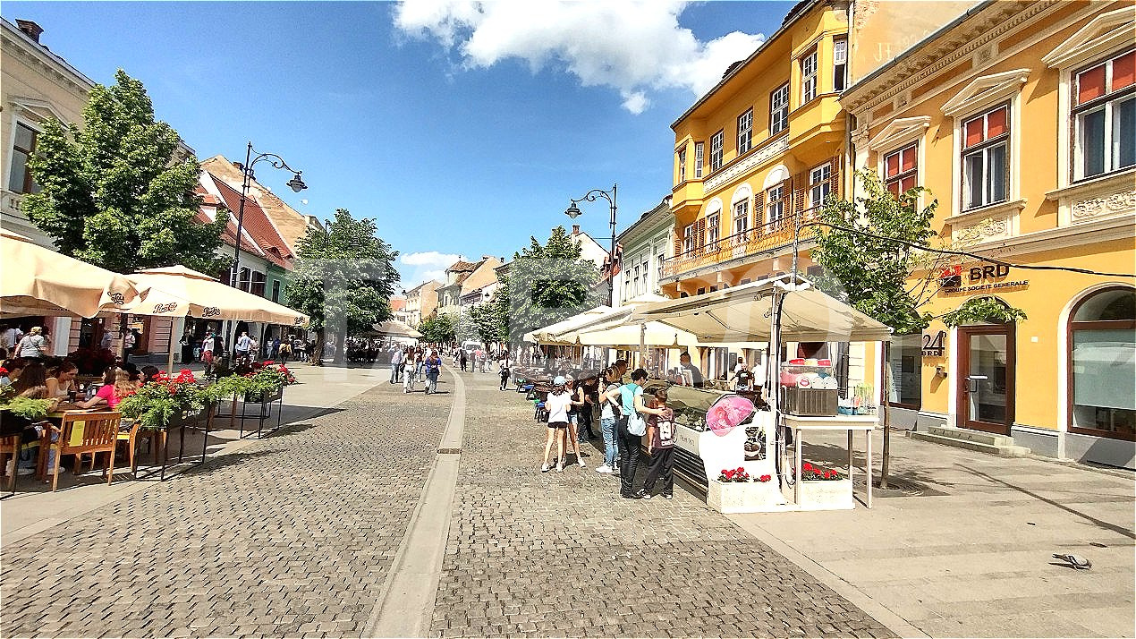 Apartament  renovat cu 3 camere 65 mpu etaj 1 Centrul Istoric-Balcescu in Sibiu - Nicolae Balcescu