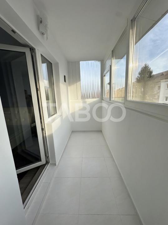 Apartament renovat de inchiriat 2 camere 2 balcoane Central Sibiu