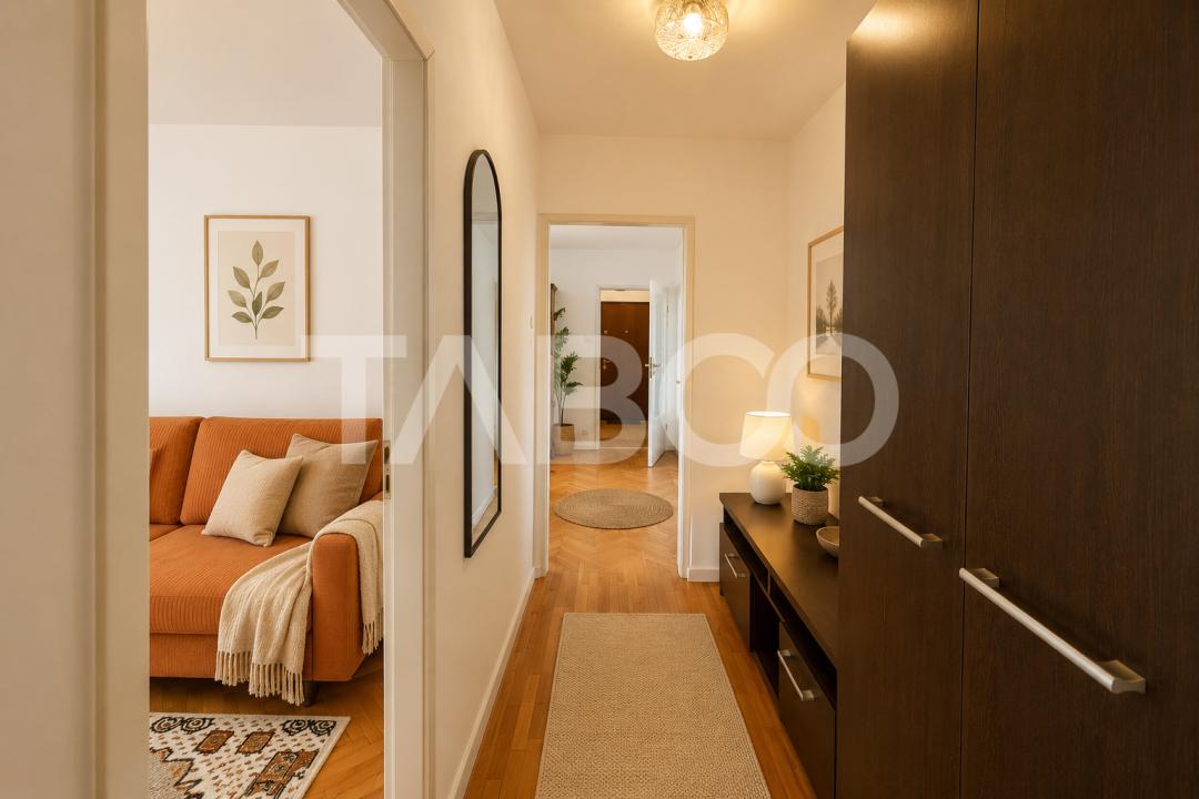 Apartament renovat de vanzare 3 camere balcon pivnita Mihai Viteazul