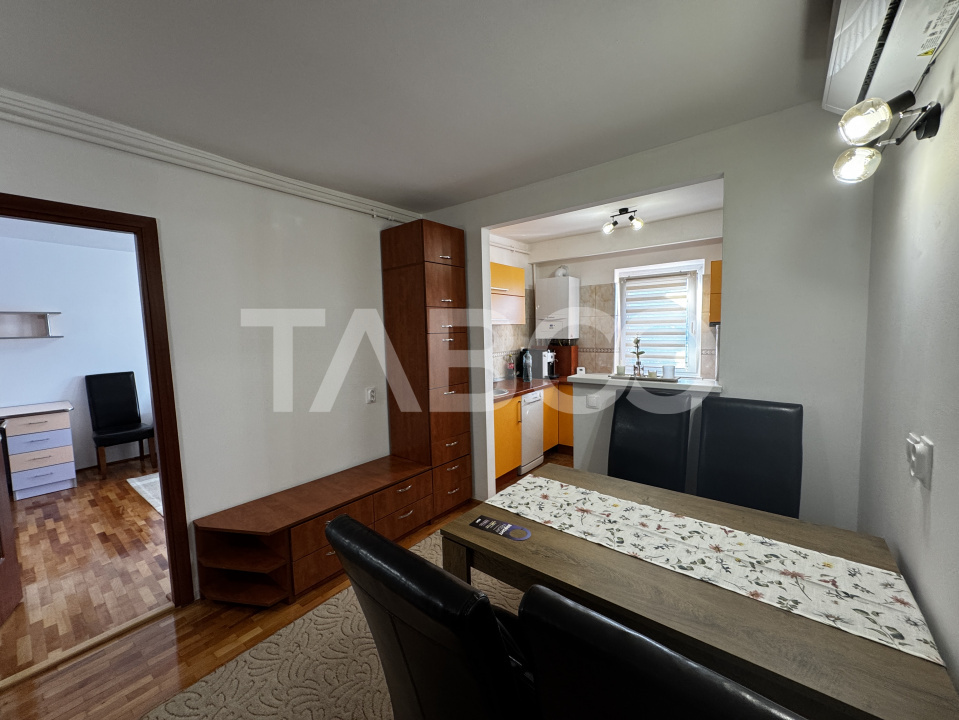 Apartament renovat decomandat cu 2 camere 51 mpu 2 balcoane Sibiu