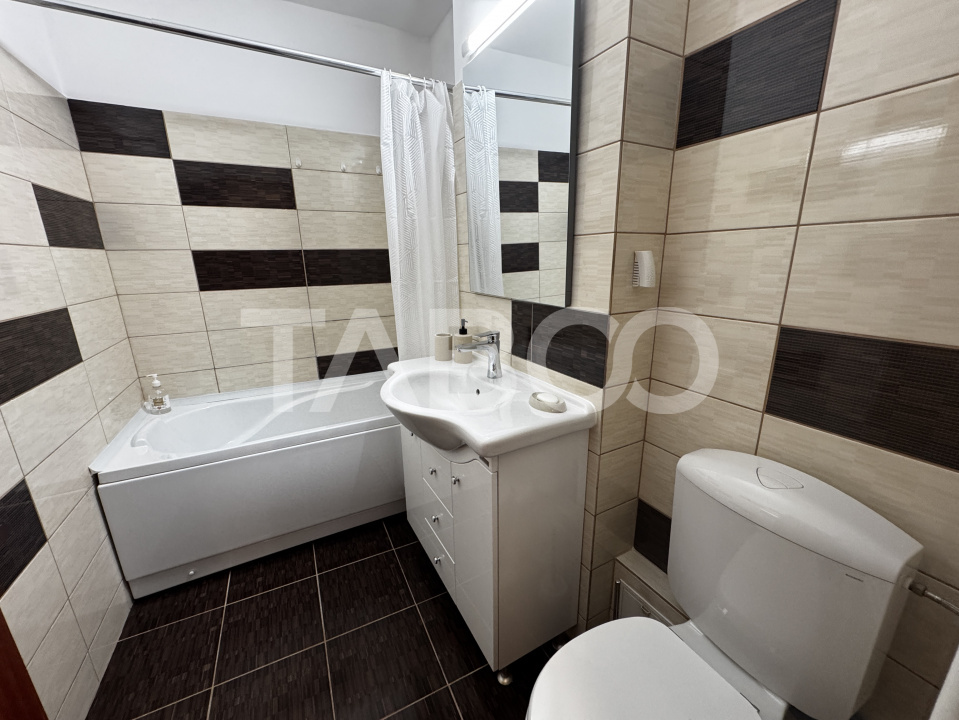 Apartament renovat decomandat cu 2 camere 51 mpu 2 balcoane Sibiu