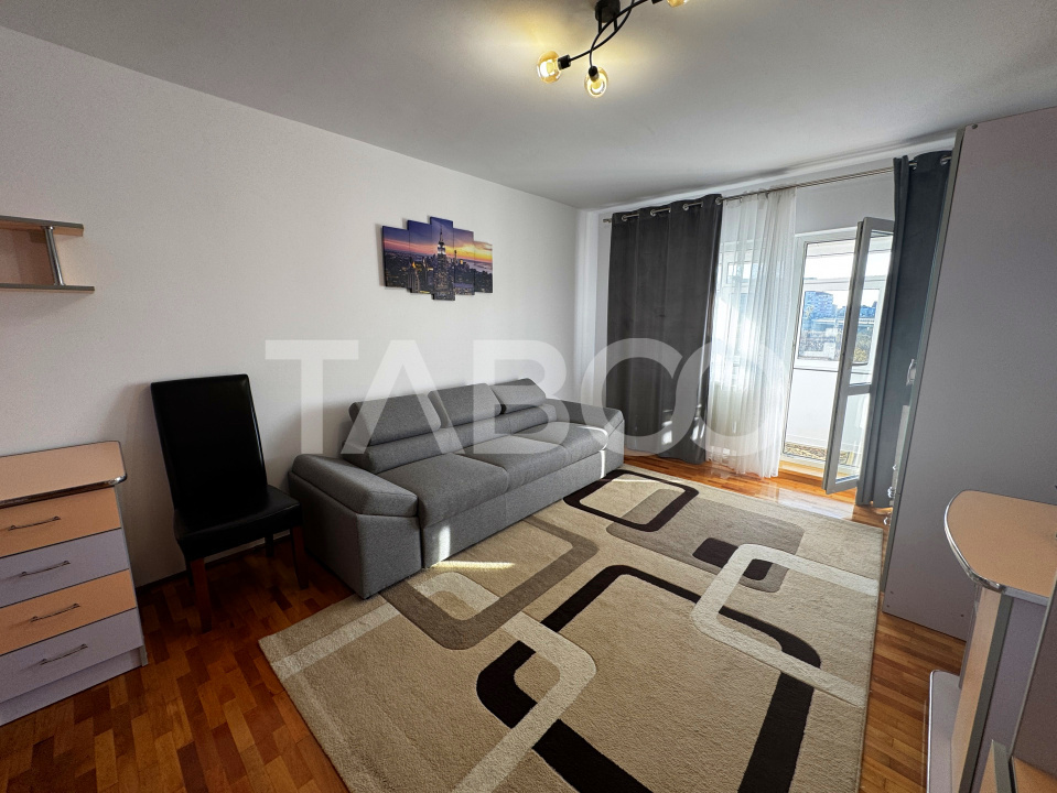 Apartament renovat decomandat cu 2 camere 51 mpu 2 balcoane Sibiu