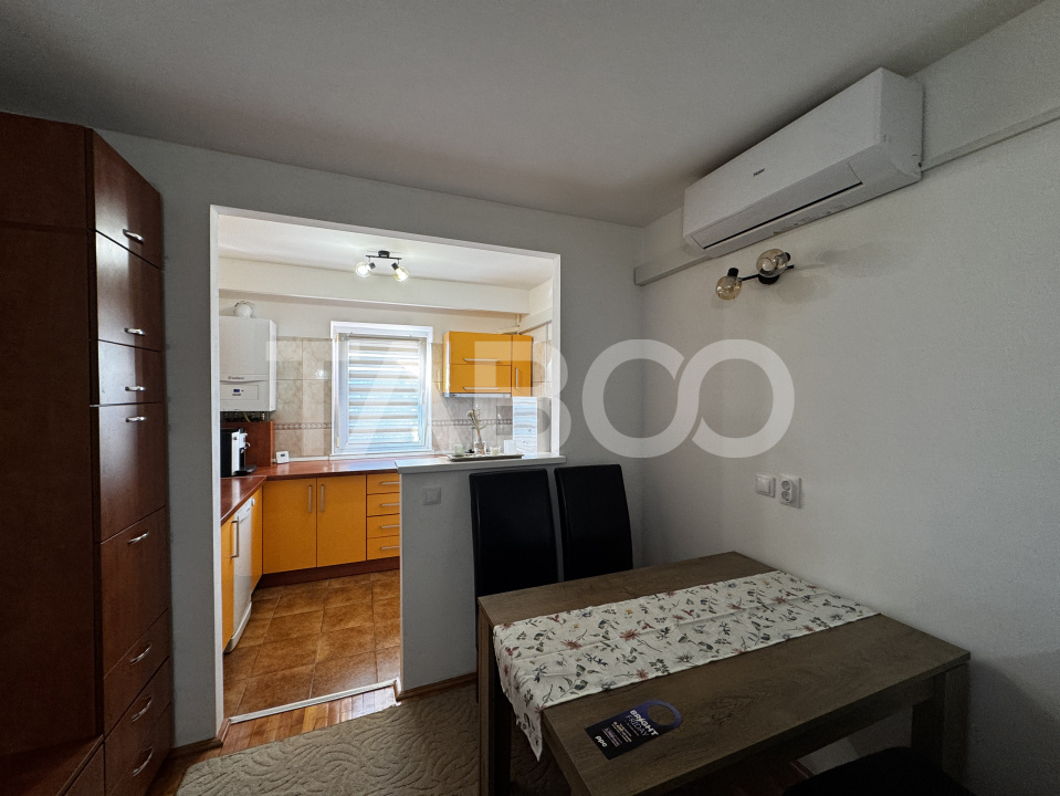 Apartament renovat decomandat cu 2 camere 51 mpu 2 balcoane Sibiu