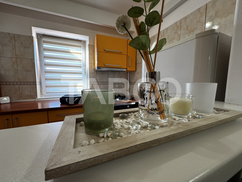 Apartament renovat decomandat cu 2 camere 51 mpu 2 balcoane Sibiu