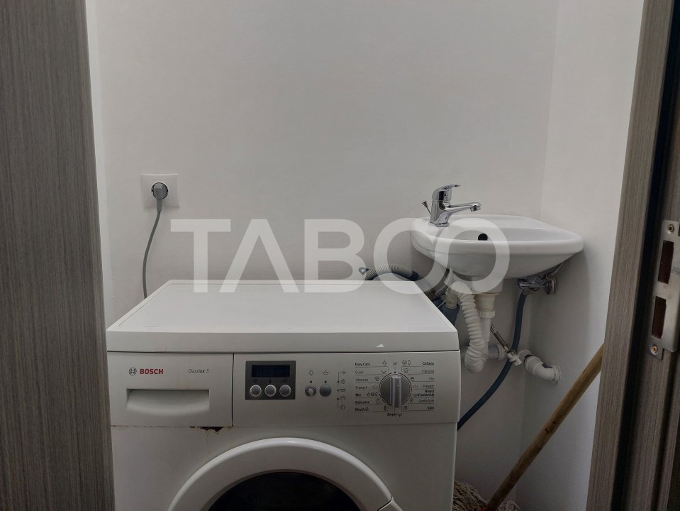 Apartament renovat recent 2 camere parter balcon zona Dioda Sibiu
