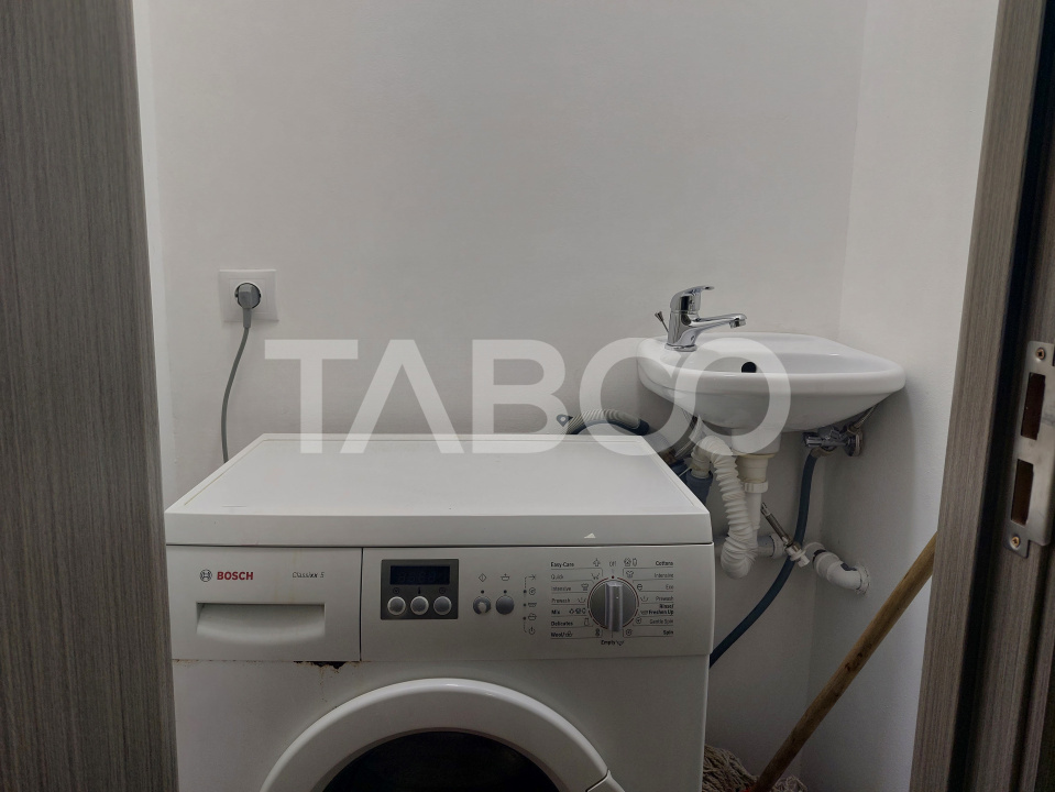 Apartament renovat recent 2 camere parter balcon zona Dioda Sibiu