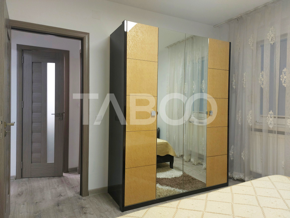 Apartament renovat recent 2 camere parter balcon zona Dioda Sibiu