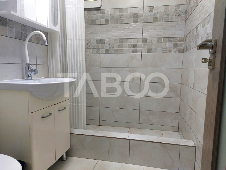 Apartament renovat recent 2 camere parter balcon zona Dioda Sibiu