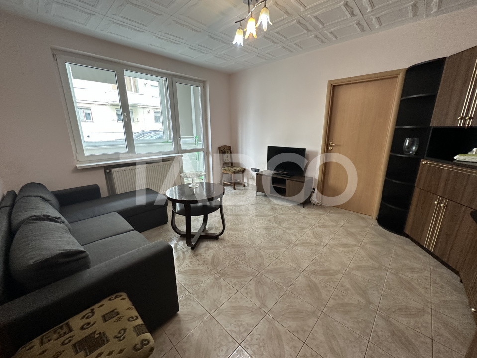 Apartament semidecomandat 2 camere complet mobilat si utilat