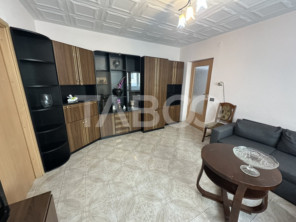 Apartament semidecomandat 2 camere complet mobilat si utilat