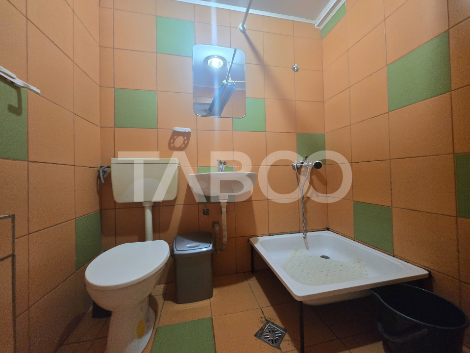 Apartament semidecomandat de vanzare 51mp Vasile Aaron Sibiu