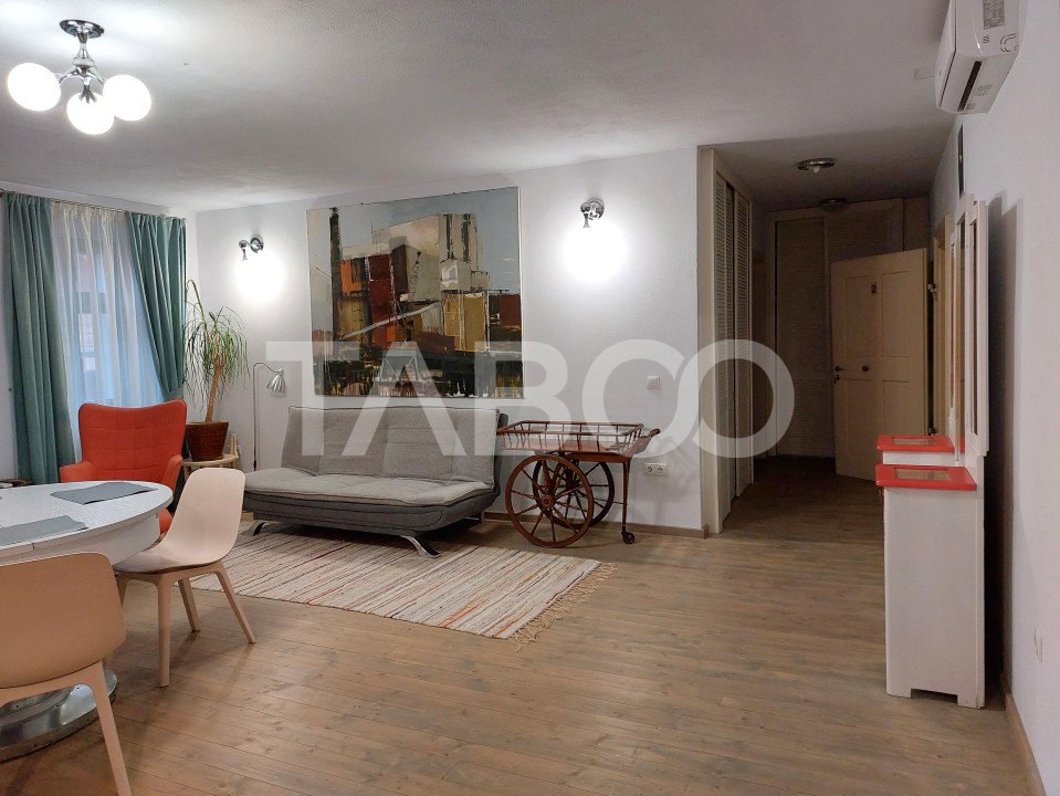 Apartament si Garsoniera la casa  4 camere 118 mpu central Cisnadie
