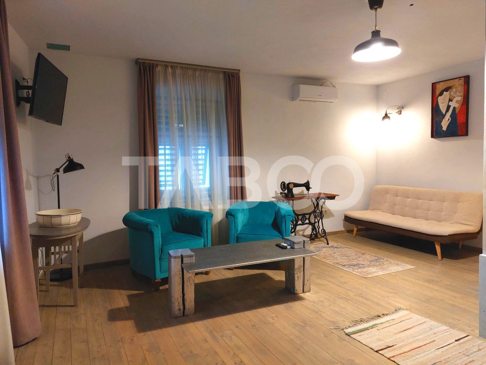 Apartament si Garsoniera la casa  4 camere 118 mpu central Cisnadie