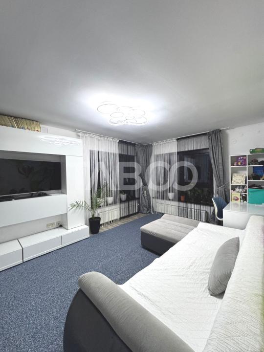 Apartament spatios 2 camere si cu terasa loc parcare cu CF in Selimbar
