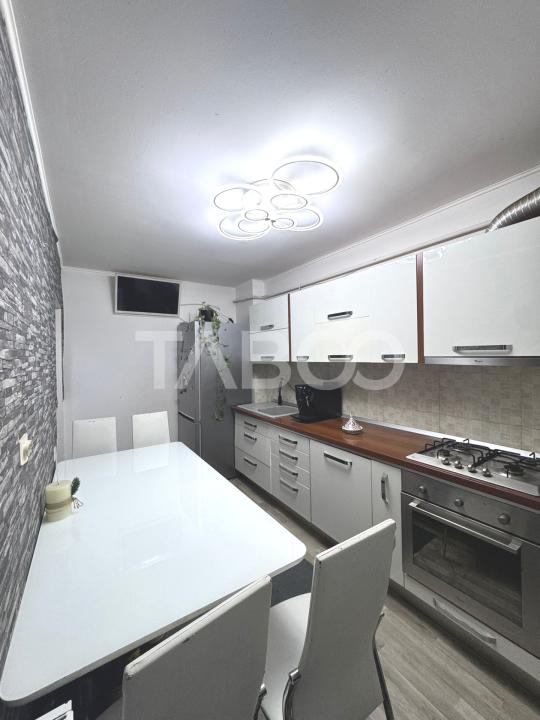 Apartament spatios 2 camere si cu terasa loc parcare cu CF in Selimbar