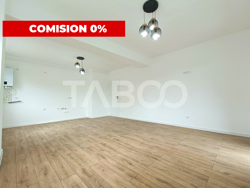 Apartament spatios 3 camere 2 bai - incalzire pardosea - parcare in Sibiu - Calea Surii Mici