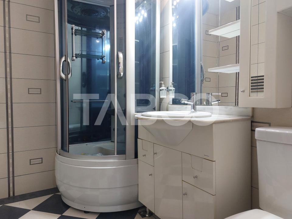 Apartament spatios 49 mp 2 camere decomandate 2 balcone Cisnadie