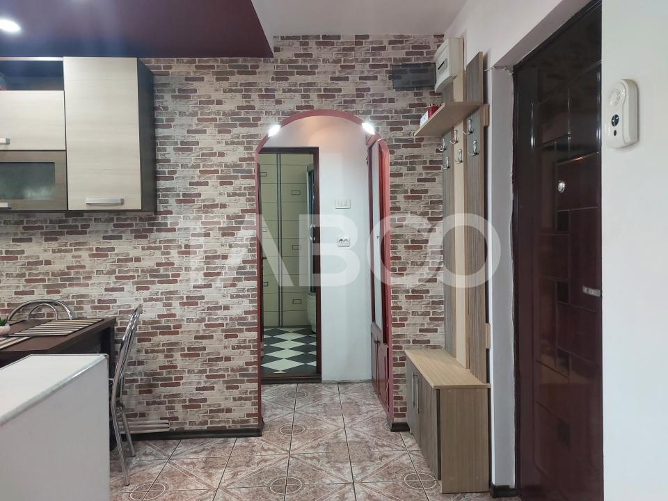 Apartament spatios 49 mp 2 camere decomandate 2 balcone Cisnadie