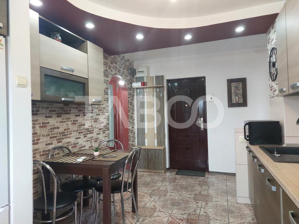 Apartament spatios 49 mp 2 camere decomandate 2 balcone Cisnadie
