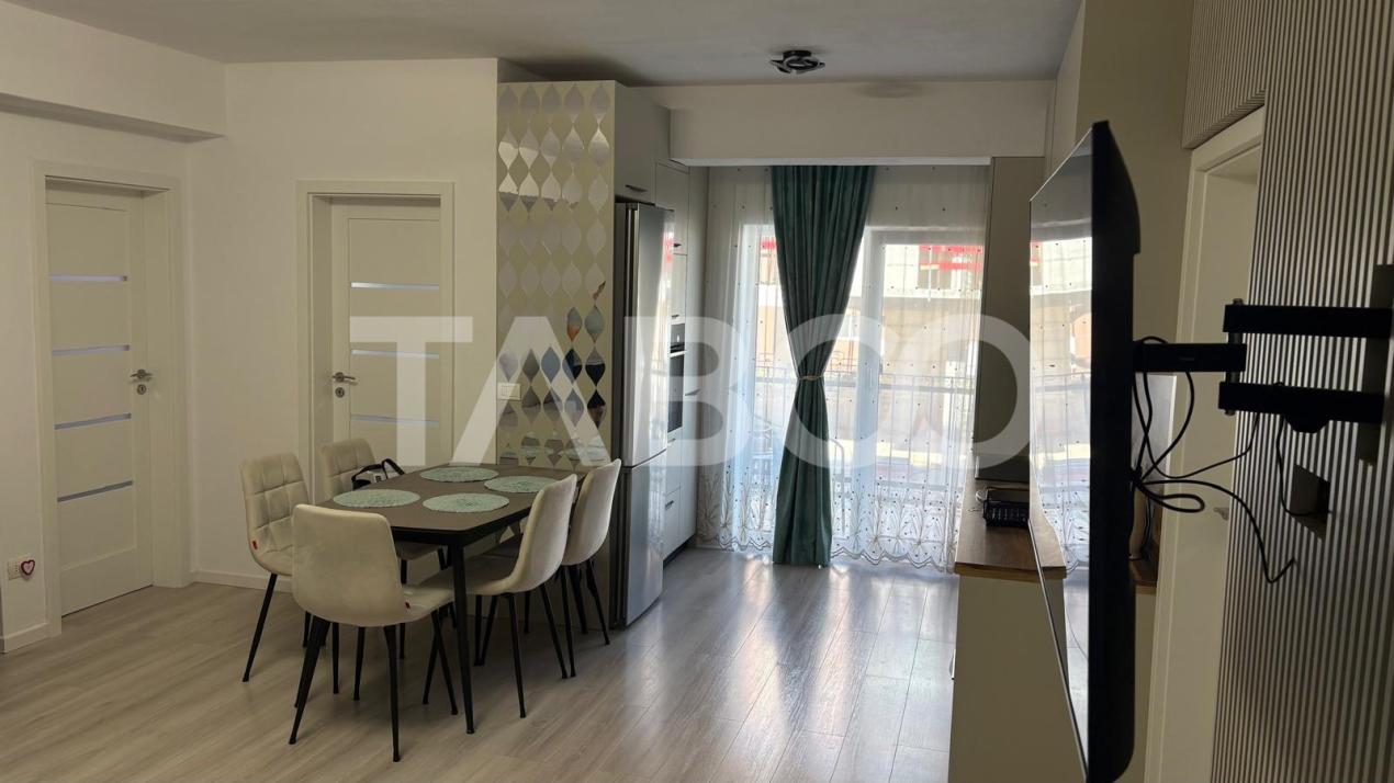 Apartament spatios 65 mpu cu 3 camere si balcon 5 mp Kastani Residence in Sibiu - Calea Surii Mici