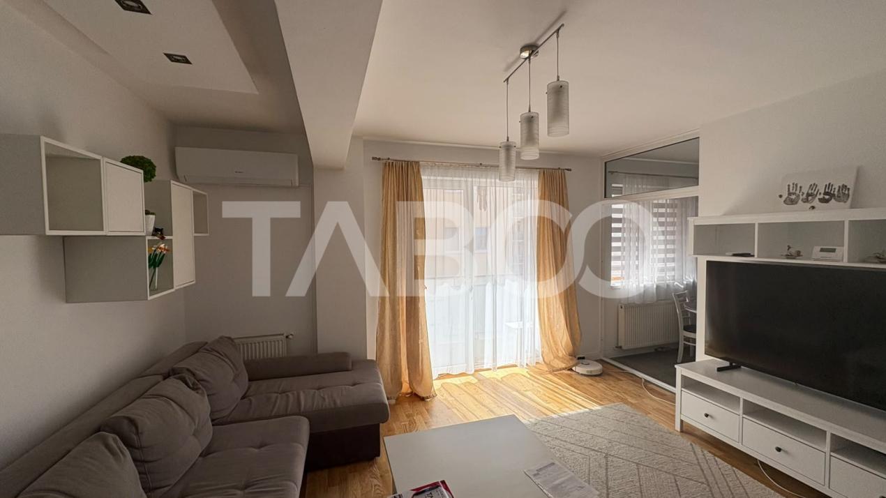 Apartament spatios 78 mp cu 3 camere si balcon 9 mp in zona Turnisor in Sibiu - Frunzei